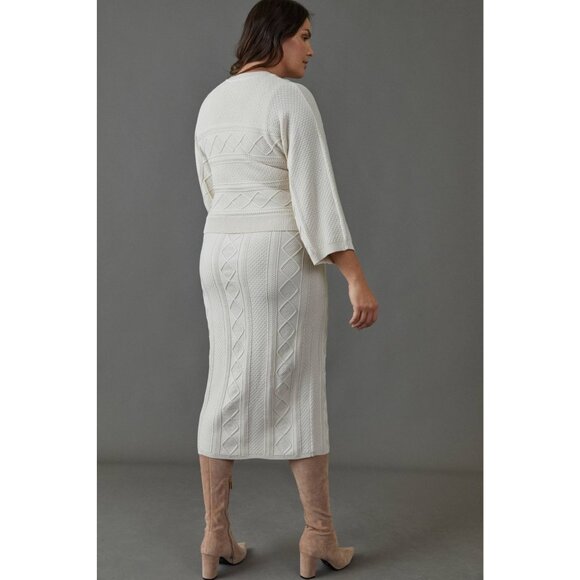 Anthropologie Current Air Hayden Sweater Midi Dress - Picture 6 of 16